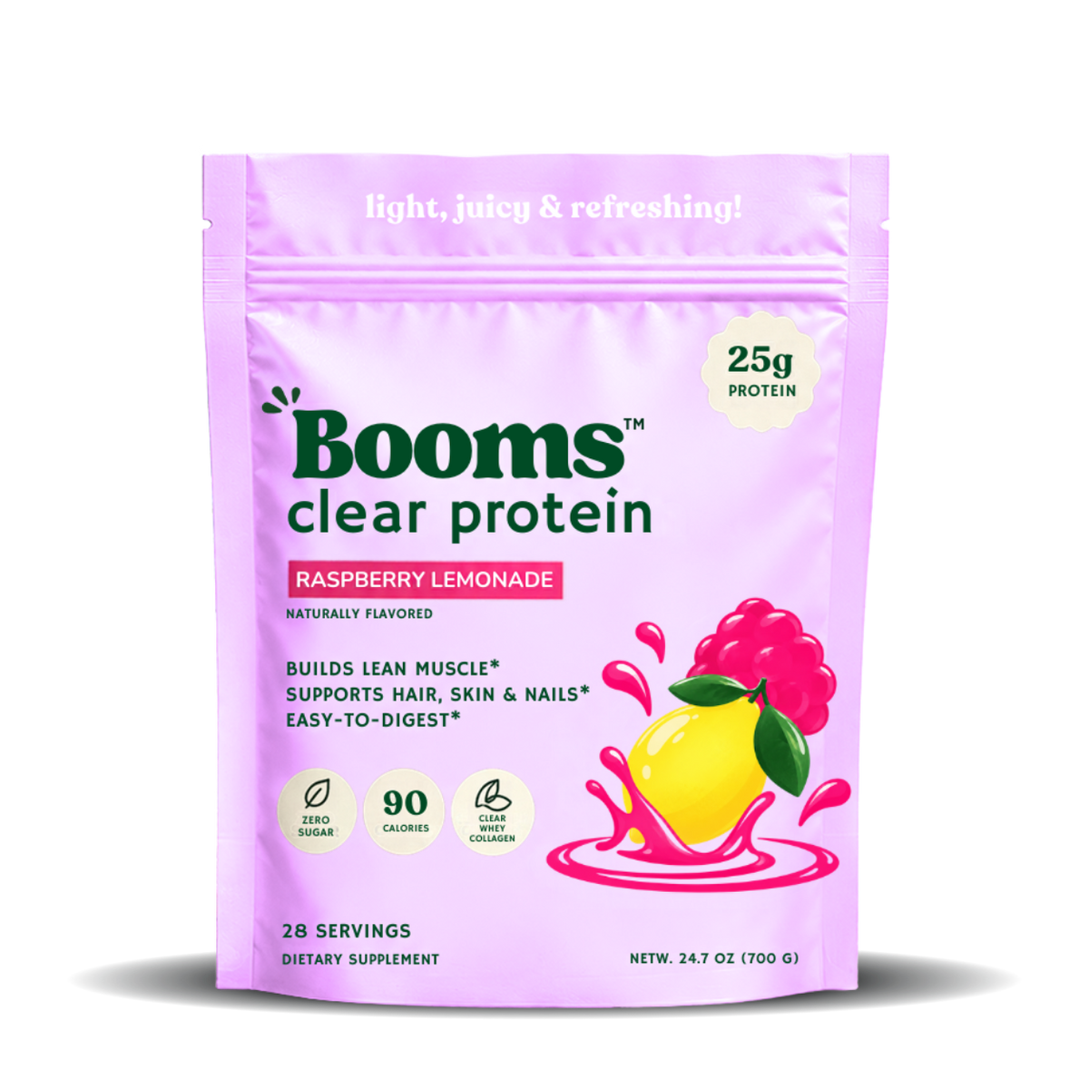 Raspberry Lemonade — Clear Protein
