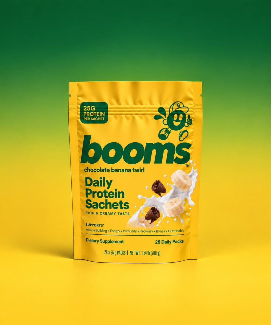 Chocolate Banana Twirl — Daily Protein Sachets