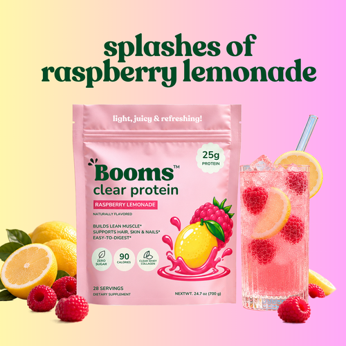 Splashes of raspberry lemonade