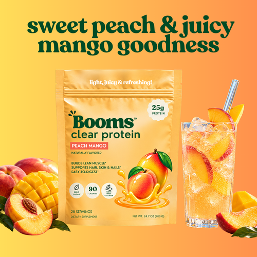 Sweet peach and juicy mango goodness